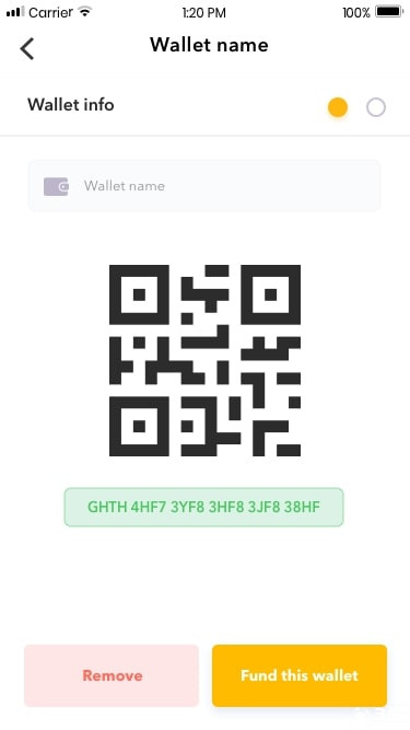 wallet info