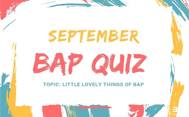 September BAP Quiz