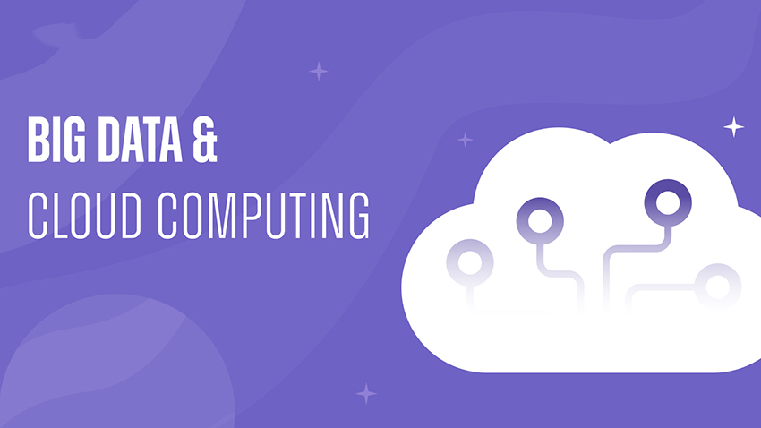 a combination of big data and cloud computing