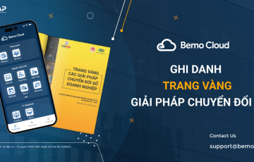 BEMO CLOUD – A Product of BAP, has been registered in the golden page of digital transformation solutions